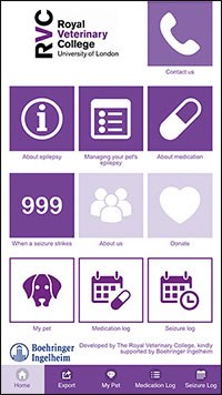 Dog epilepsy medication clearance uk